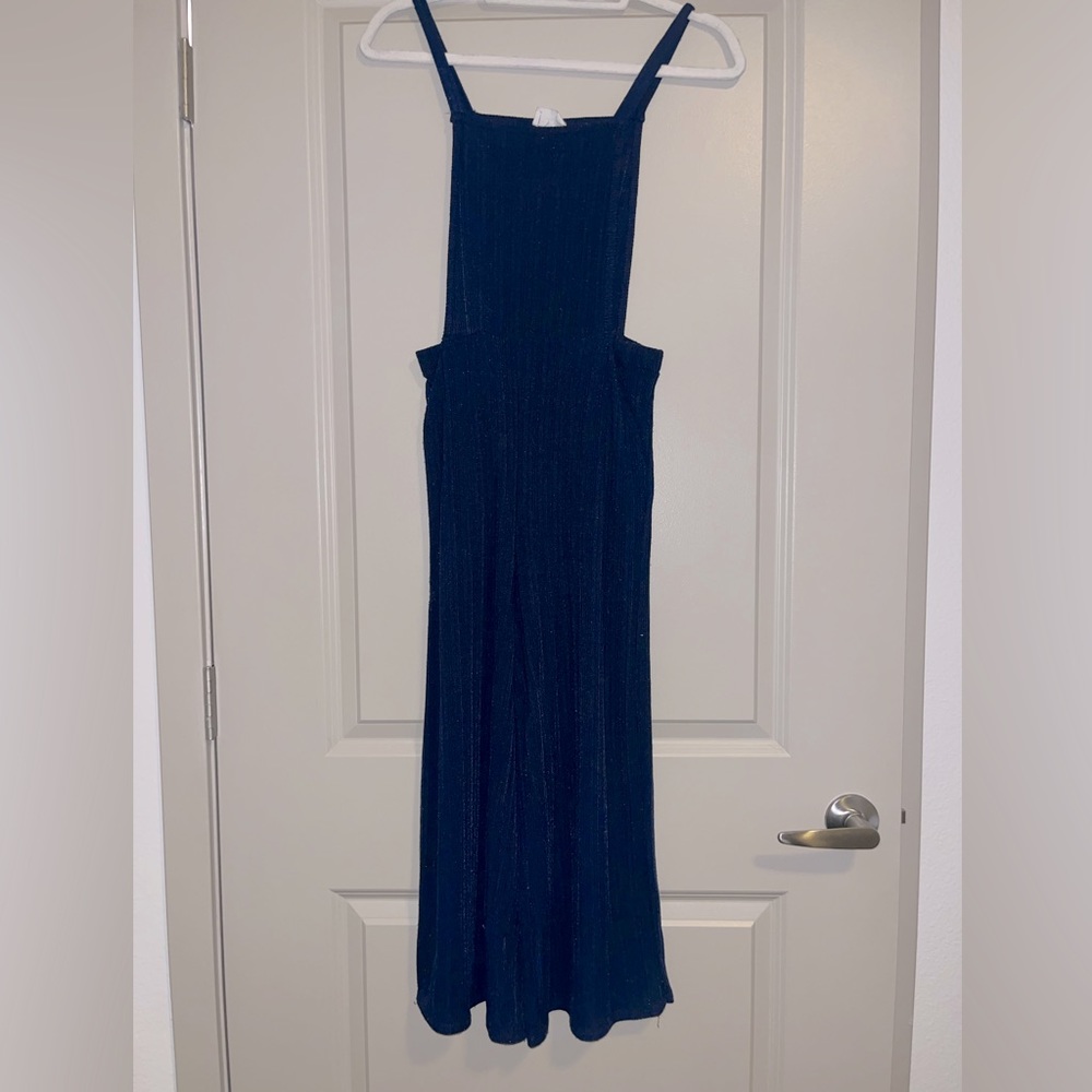 Size small navy blue jumpsuit